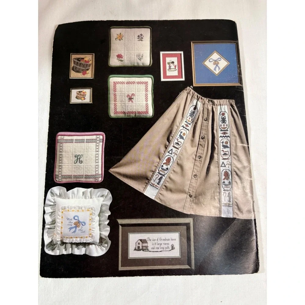 Vintage 1979 Graphique Needle Arts Cross-Stitch Favorites‎ Book 5 Patterns DIY